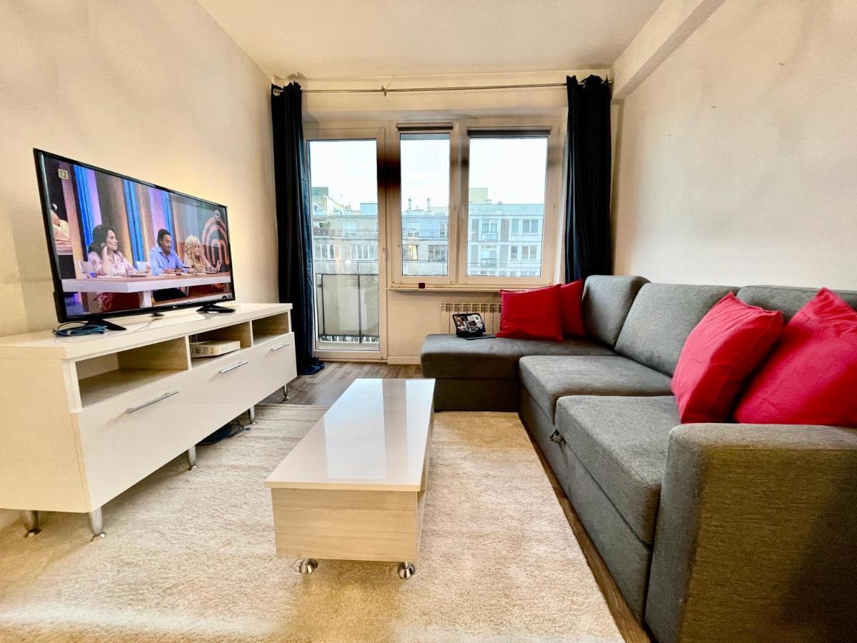 Decor 2 Metro Fast Wifi 55'Tv Netflix Hbo Cozy Appartement Warschau Buitenkant foto